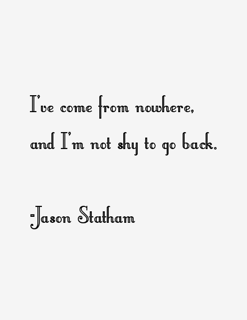 Jason Statham Quotes. QuotesGram