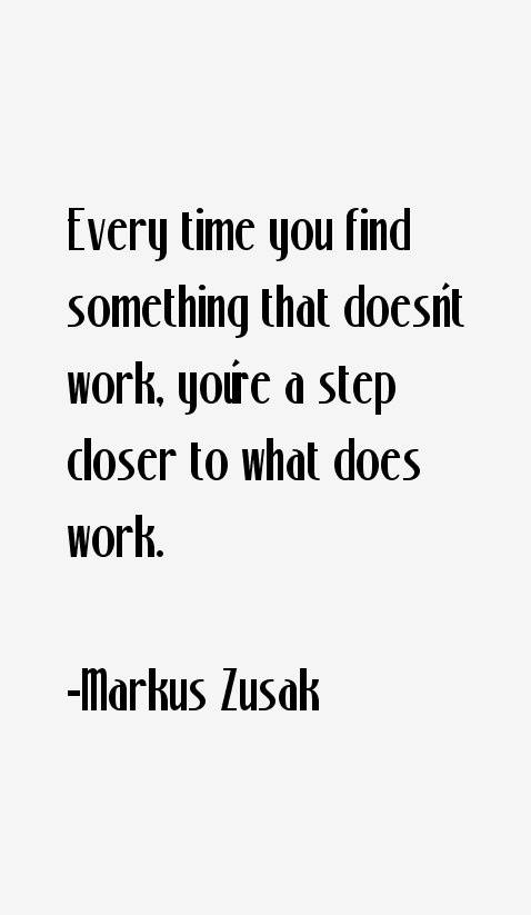 Markus zusak quotes