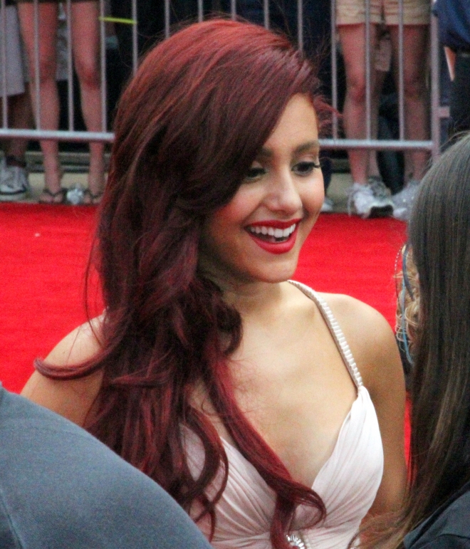 Ariana Grande Red Lipstick