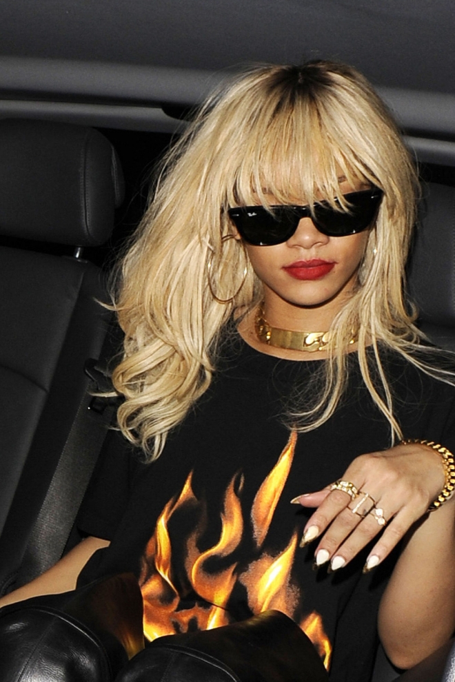 Rihanna Blonde Hair