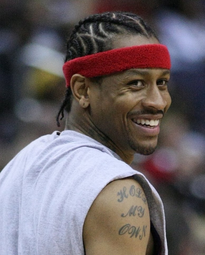 Allen Iverson Weight Height Ethnicity Hair Color Eye Color