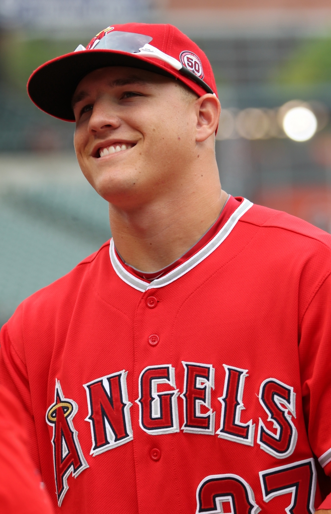 Mike Trout Weight Height
