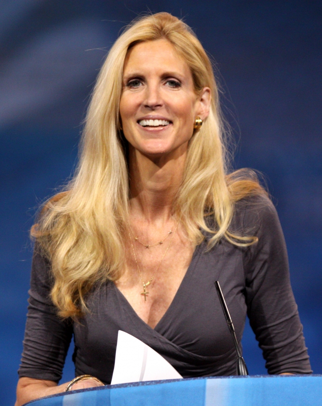 Ann Coulter Weight Height Ethnicity Hair Color Shoe Size