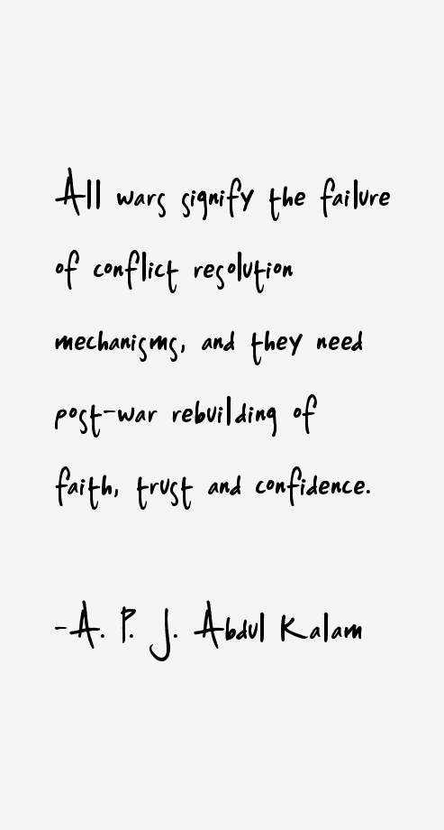 A. P. J. Abdul Kalam Quotes