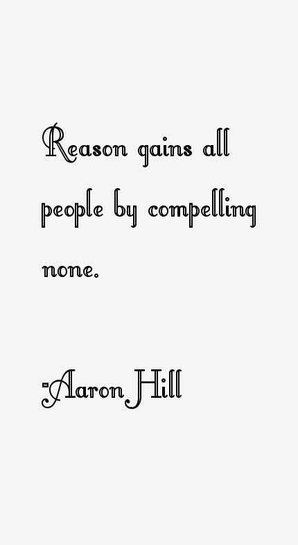 Aaron Hill Quotes