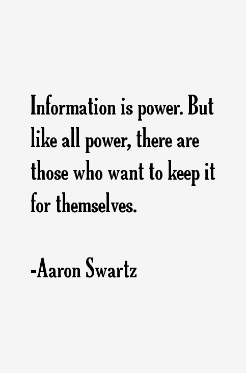 Aaron Swartz Quotes