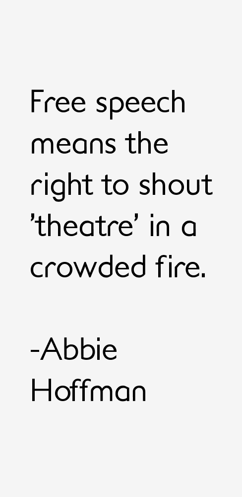 Abbie Hoffman Quotes