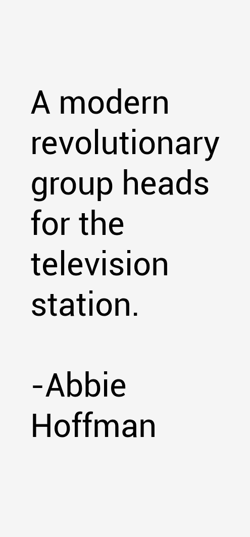 Abbie Hoffman Quotes