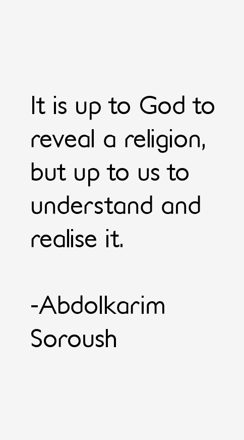 Abdolkarim Soroush Quotes
