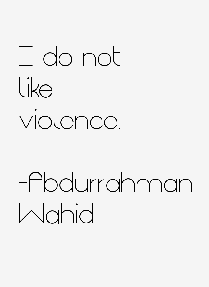 Abdurrahman Wahid Quotes