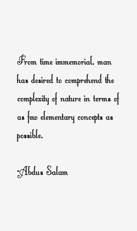 Abdus Salam Quotes