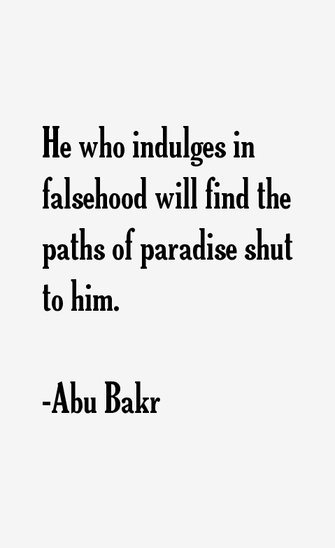 Abu Bakr Quotes