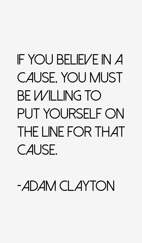 Adam Clayton Quotes