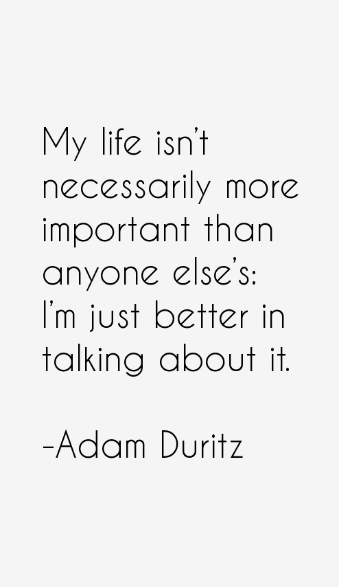 Adam Duritz Quotes