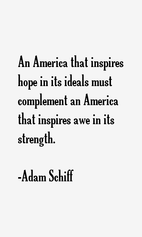 Adam Schiff Quotes