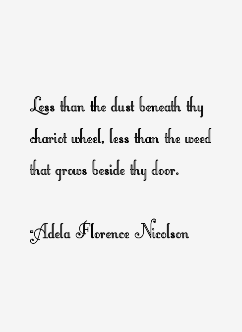 Adela Florence Nicolson Quotes