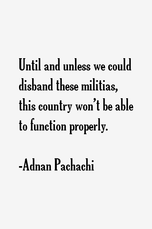Adnan Pachachi Quotes
