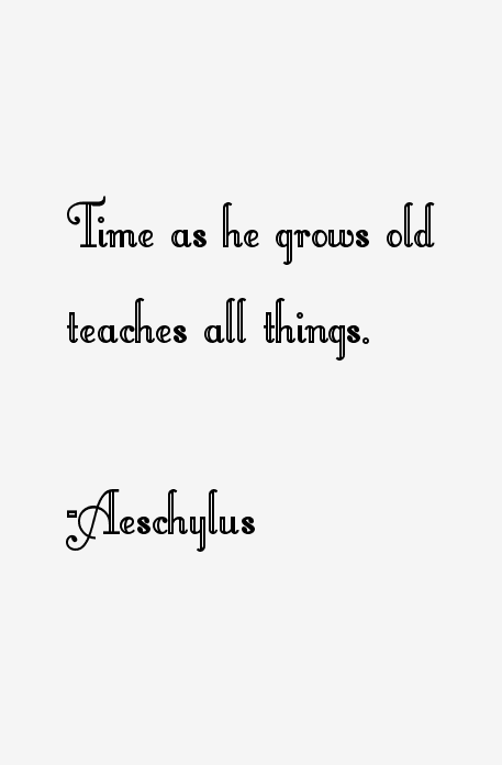 Aeschylus Quotes