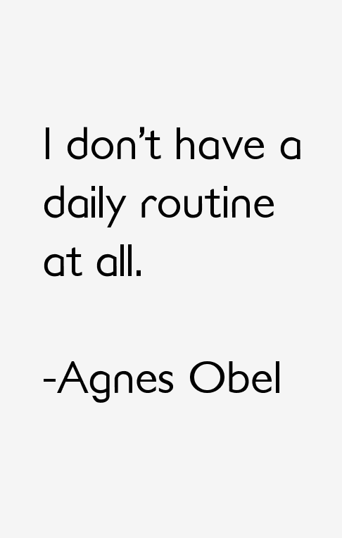Agnes Obel Quotes