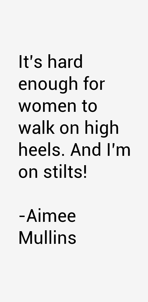 Aimee Mullins Quotes