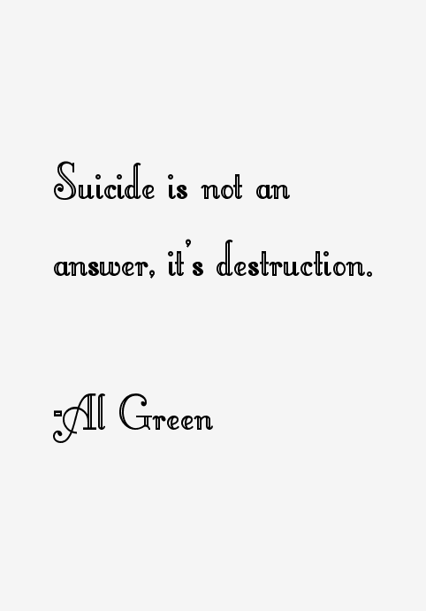 Al Green Quotes