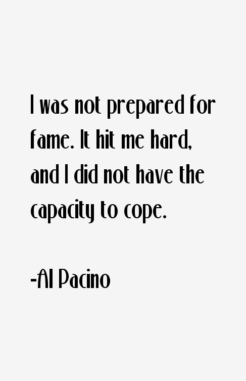 Al Pacino Quotes