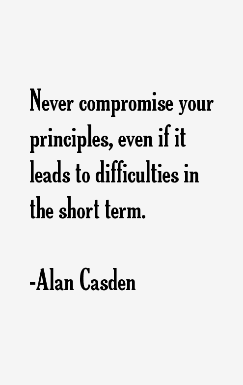 Alan Casden Quotes