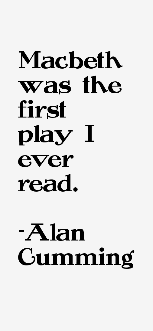 Alan Cumming Quotes