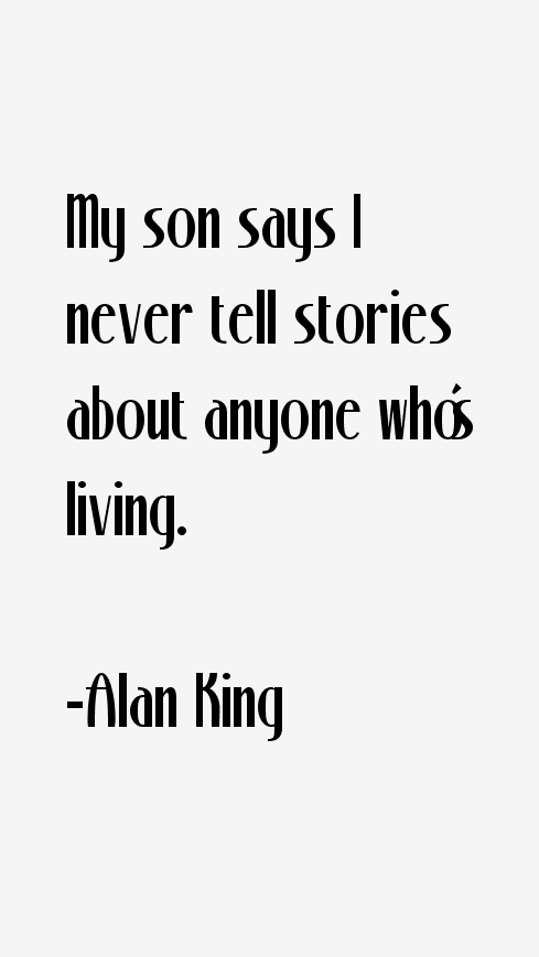 Alan King Quotes
