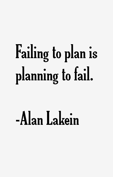 Alan Lakein Quotes