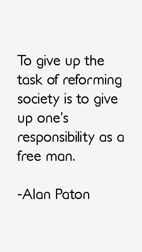 Alan Paton Quotes