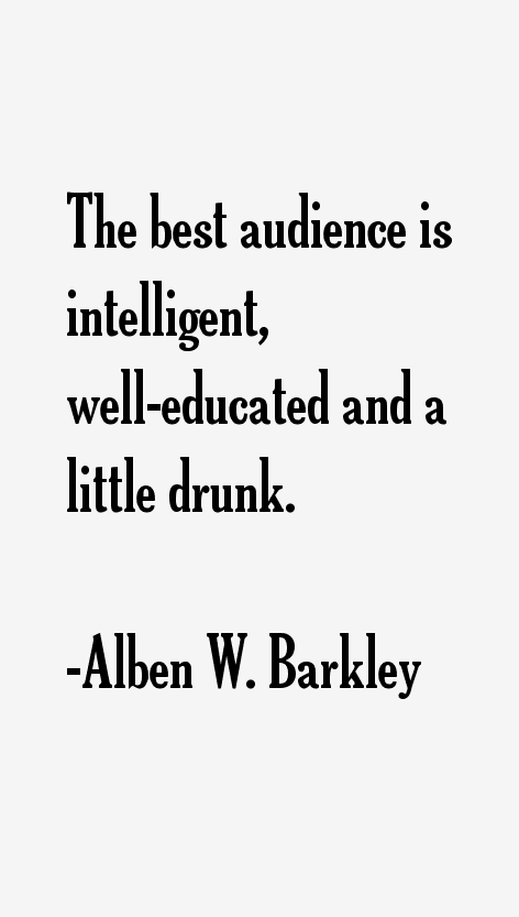 Alben W. Barkley Quotes