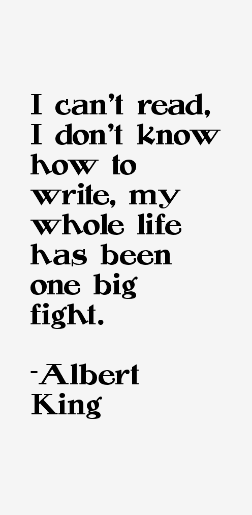 Albert King Quotes