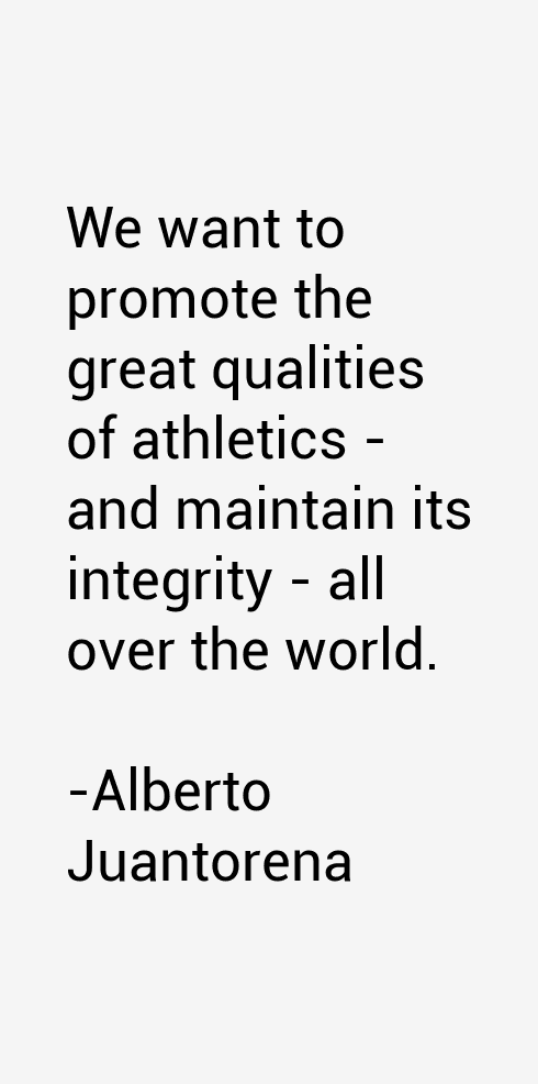 Alberto Juantorena Quotes