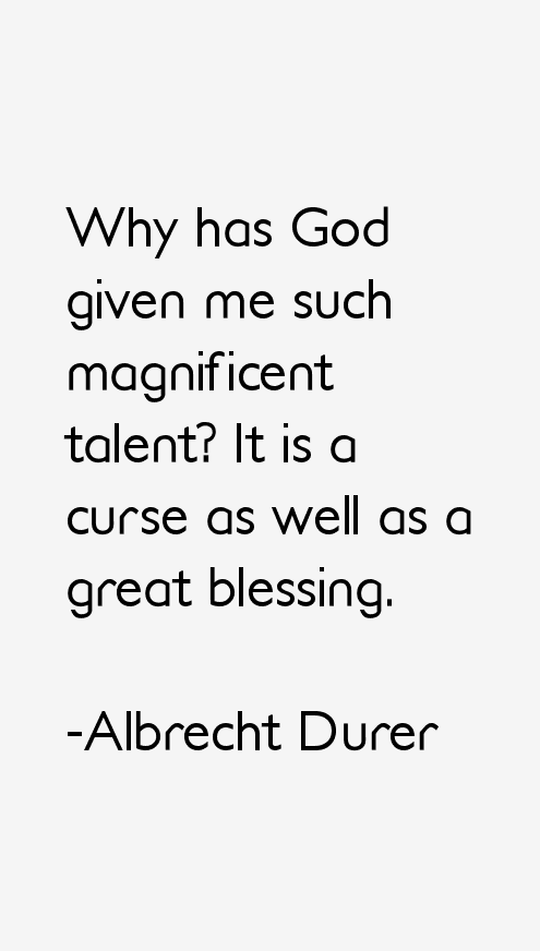 Albrecht Durer Quotes