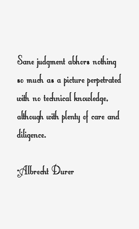 Albrecht Durer Quotes