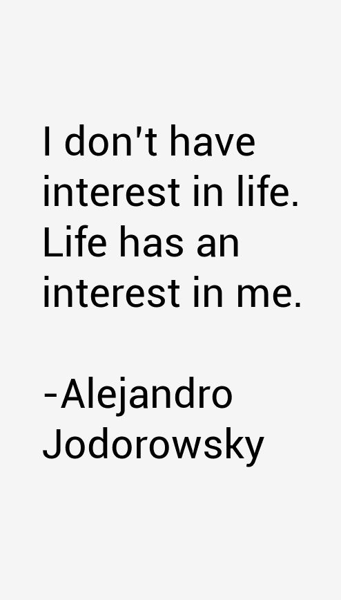 Alejandro Jodorowsky Quotes