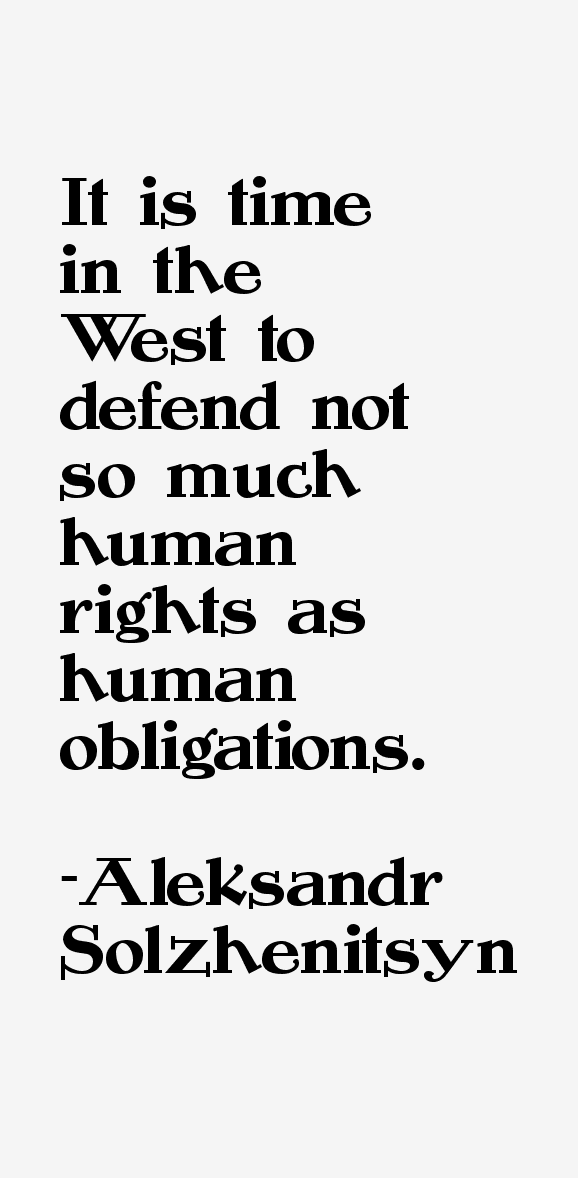 Aleksandr Solzhenitsyn Quotes