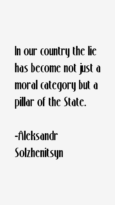 Aleksandr Solzhenitsyn Quotes