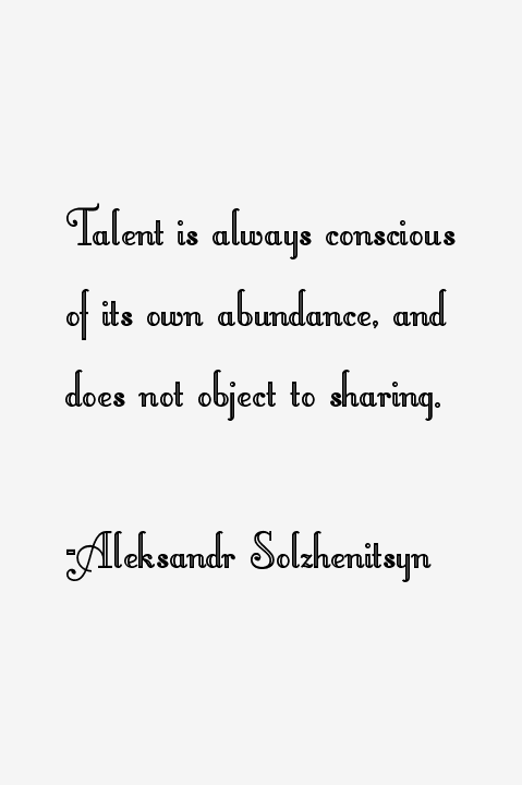 Aleksandr Solzhenitsyn Quotes