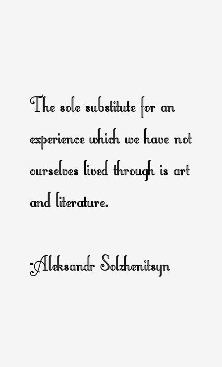 Aleksandr Solzhenitsyn Quotes