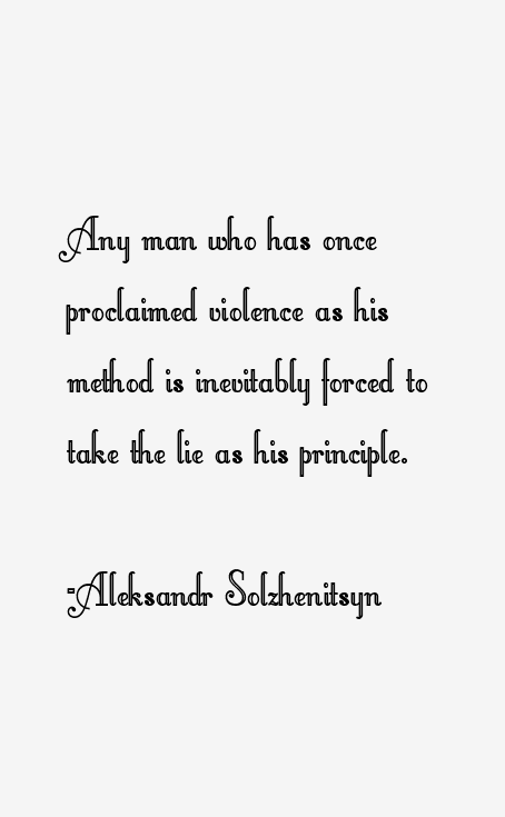 Aleksandr Solzhenitsyn Quotes