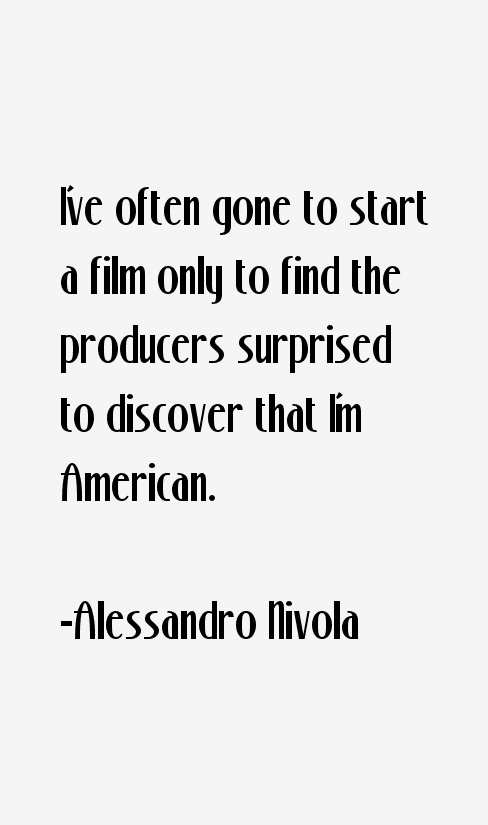 Alessandro Nivola Quotes