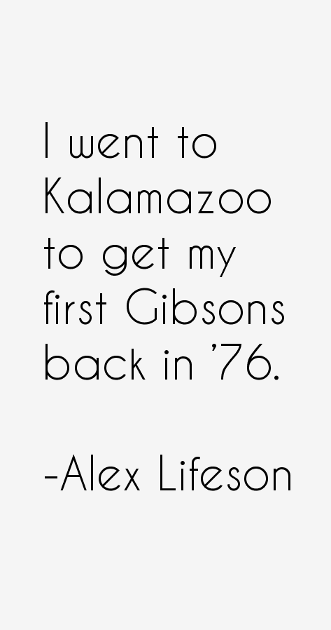 Alex Lifeson Quotes