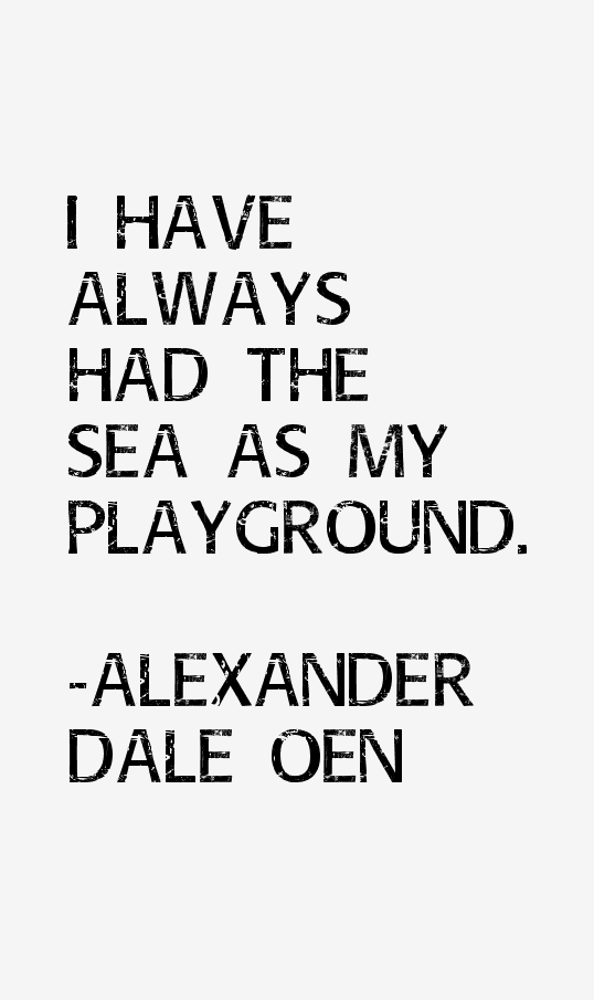 Alexander Dale Oen Quotes