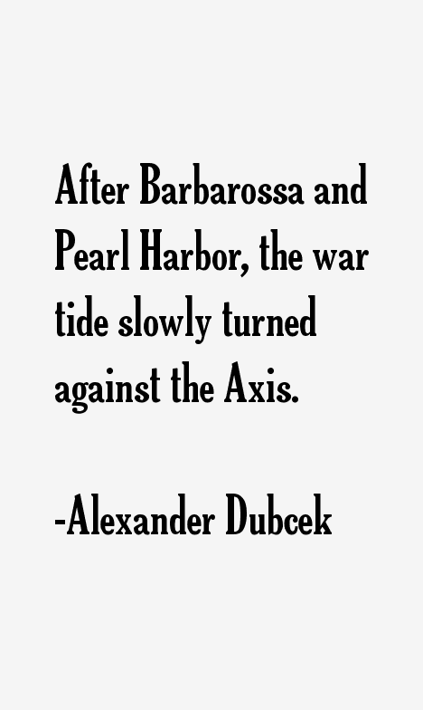 Alexander Dubcek Quotes