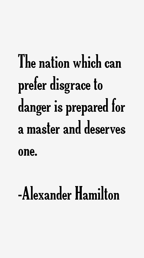 Alexander Hamilton Quotes