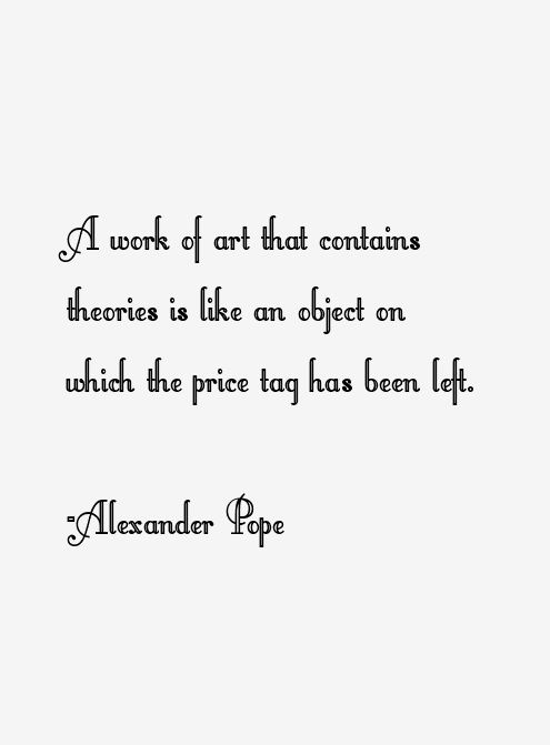 Alexander Pope Quotes