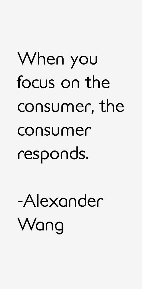 Alexander Wang Quotes