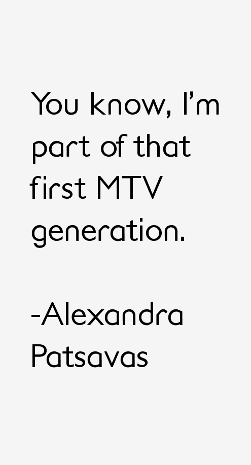 Alexandra Patsavas Quotes